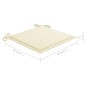 vidaXL Sillas de jardín plegables 2 uds cojines madera maciza acacia vidaXL Sillas de jardín plegables 2 uds cojines madera maciza acacia
