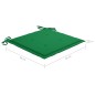 vidaXL Sillas de comedor jardín 2 uds madera maciza acacia con cojines