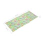vidaXL Sillas de jardín reclinables 3 uds madera maciza acacia cojines