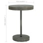 vidaXL Set muebles bar jardín 5 piezas y cojines ratán sintético gris vidaXL Set muebles bar jardín 5 piezas y cojines ratán sintético gris