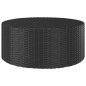 vidaXL Set de sofás de jardín 7 piezas y cojines ratán sintético negro vidaXL Set de sofás de jardín 7 piezas y cojines ratán sintético negro