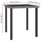 vidaXL Juego de comedor para jardín 5 piezas ratán sintético gris vidaXL Juego de comedor para jardín 5 piezas ratán sintético gris