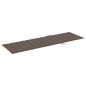 vidaXL Tumbona de jardín con mesa y cojín de madera de pino impregnada vidaXL Tumbona de jardín con mesa y cojín de madera de pino impregnada