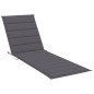 vidaXL Tumbona de jardín con mesa y cojín de madera de pino impregnada vidaXL Tumbona de jardín con mesa y cojín de madera de pino impregnada