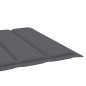 vidaXL Tumbona de jardín con mesa y cojín de madera de pino impregnada vidaXL Tumbona de jardín con mesa y cojín de madera de pino impregnada