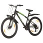 vidaXL Bicicleta montaña 21 velocidades 26 pulgadas rueda 46 cm negro vidaXL Bicicleta montaña 21 velocidades 26 pulgadas rueda 46 cm negro