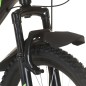 vidaXL Bicicleta montaña 21 velocidades 26 pulgadas rueda 46 cm negro vidaXL Bicicleta montaña 21 velocidades 26 pulgadas rueda 46 cm negro