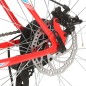 vidaXL Bicicleta montaña 21 velocidades 29 pulgadas rueda 48 cm rojo vidaXL Bicicleta montaña 21 velocidades 29 pulgadas rueda 48 cm rojo