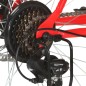 vidaXL Bicicleta montaña 21 velocidades 29 pulgadas rueda 48 cm rojo vidaXL Bicicleta montaña 21 velocidades 29 pulgadas rueda 48 cm rojo