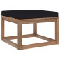 vidaXL Set de jardín palets 3 pzas con cojines madera pino impregnada vidaXL Set de jardín palets 3 pzas con cojines madera pino impregnada