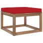 vidaXL Muebles de jardín de palets 7 pzs con cojines madera impregnada vidaXL Muebles de jardín de palets 7 pzs con cojines madera impregnada