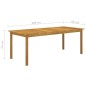 vidaXL Juego de comedor para jardín de 7 piezas gris vidaXL Juego de comedor para jardín de 7 piezas gris