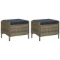 vidaXL Juego de comedor de jardín 9 piezas marrón vidaXL Juego de comedor de jardín 9 piezas marrón
