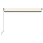 vidaXL Toldo retráctil automático crema 400x350 cm vidaXL Toldo retráctil automático crema 400x350 cm