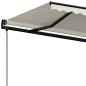 vidaXL Toldo retráctil automático crema 400x350 cm vidaXL Toldo retráctil automático crema 400x350 cm