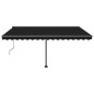 vidaXL Toldo de pie automático gris antracita 450x350 cm vidaXL Toldo de pie automático gris antracita 450x350 cm