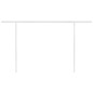vidaXL Toldo manual retráctil con postes crema 4x3,5 m vidaXL Toldo manual retráctil con postes crema 4x3,5 m