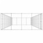 vidaXL Perrera de exterior de acero galvanizado 53,24 m² vidaXL Perrera de exterior de acero galvanizado 53,24 m²