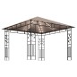 vidaXL Cenador mosquitera y tira de luz LED taupé 3x3x2,73m 180 g/m² vidaXL Cenador mosquitera y tira de luz LED taupé 3x3x2,73m 180 g/m²