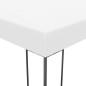 vidaXL Cenador con tira de luces LED blanco 4x3x2,7 m vidaXL Cenador con tira de luces LED blanco 4x3x2,7 m