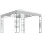 vidaXL Carpa cenador de jardín con tira de luces LED 3x3 m blanco vidaXL Carpa cenador de jardín con tira de luces LED 3x3 m blanco