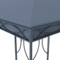 vidaXL Cenador con tira de luces LED gris antracita 300x300 cm vidaXL Cenador con tira de luces LED gris antracita 300x300 cm