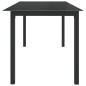 vidaXL Juego de comedor para jardín 9 piezas aluminio gris antracita vidaXL Juego de comedor para jardín 9 piezas aluminio gris antracita