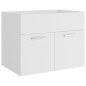 vidaXL Juego de muebles de baño madera de ingeniería blanco vidaXL Juego de muebles de baño madera de ingeniería blanco