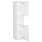 vidaXL Juego de muebles de baño madera de ingeniería blanco vidaXL Juego de muebles de baño madera de ingeniería blanco