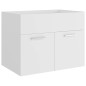vidaXL Juego de muebles de baño madera de ingeniería blanco vidaXL Juego de muebles de baño madera de ingeniería blanco