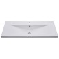 vidaXL Juego de muebles de baño madera de ingeniería gris hormigón vidaXL Juego de muebles de baño madera de ingeniería gris hormigón