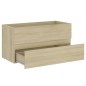 vidaXL Mueble con lavabo madera de ingeniería roble Sonoma vidaXL Mueble con lavabo madera de ingeniería roble Sonoma