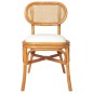 vidaXL Sillas de comedor 4 unidades lino marrón claro vidaXL Sillas de comedor 4 unidades lino marrón claro