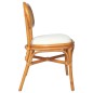 vidaXL Sillas de comedor 4 unidades lino marrón claro vidaXL Sillas de comedor 4 unidades lino marrón claro
