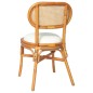 vidaXL Sillas de comedor 4 unidades lino marrón claro vidaXL Sillas de comedor 4 unidades lino marrón claro