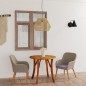 vidaXL Juego de comedor para jardín de 3 piezas marrón vidaXL Juego de comedor para jardín de 3 piezas marrón