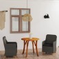 vidaXL Juego de comedor para jardín 3 piezas gris oscuro vidaXL Juego de comedor para jardín 3 piezas gris oscuro