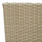 vidaXL Juego de comedor para jardín 3 piezas beige vidaXL Juego de comedor para jardín 3 piezas beige