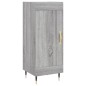 vidaXL Aparador alto madera contrachapada gris Sonoma 34,5x34x180 cm