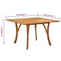 vidaXL Juego de comedor de jardín 5 piezas gris vidaXL Juego de comedor de jardín 5 piezas gris