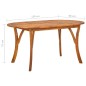 vidaXL Juego de comedor para jardín de 5 piezas marrón vidaXL Juego de comedor para jardín de 5 piezas marrón