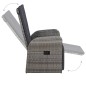 vidaXL Juego de comedor para jardín 5 piezas gris vidaXL Juego de comedor para jardín 5 piezas gris