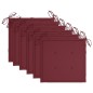 vidaXL Sillas apilables de jardín 6 uds madera de teca con cojines vidaXL Sillas apilables de jardín 6 uds madera de teca con cojines