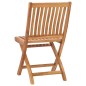 vidaXL Sillas de jardín plegables 8 unidades madera maciza de teca vidaXL Sillas de jardín plegables 8 unidades madera maciza de teca
