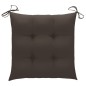 vidaXL Sillas de jardín plegables 8 uds madera maciza teca con cojines vidaXL Sillas de jardín plegables 8 uds madera maciza teca con cojines