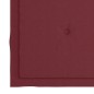 vidaXL Sillas de jardín 6 uds madera maciza de teca cojines rojo tinto vidaXL Sillas de jardín 6 uds madera maciza de teca cojines rojo tinto