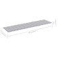vidaXL Tumbonas 2 unidadesds madera maciza de teca con cojín gris vidaXL Tumbonas 2 unidadesds madera maciza de teca con cojín gris