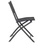 vidaXL Juego de comedor para jardín 7 piezas acero vidaXL Juego de comedor para jardín 7 piezas acero