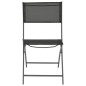 vidaXL Juego de comedor para jardín 9 piezas acero vidaXL Juego de comedor para jardín 9 piezas acero