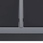 vidaXL Juego de comedor para jardín 7 piezas acero vidaXL Juego de comedor para jardín 7 piezas acero